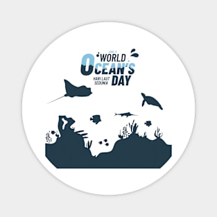 World Oceans Day Magnet